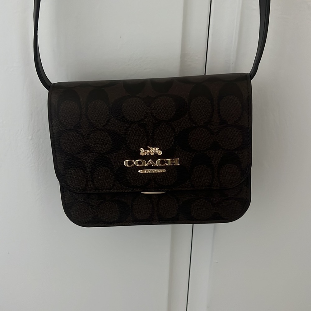 vintage coach cross body bag